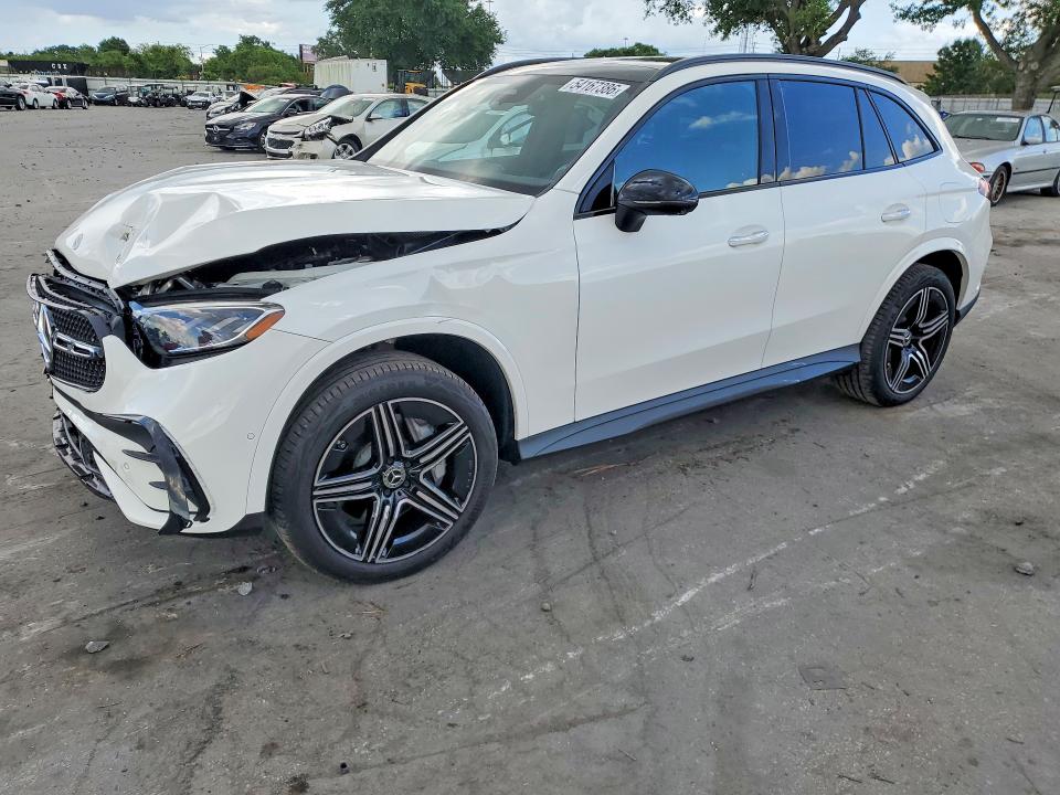 2026 Mercedes-benz Glc VIN W1NKM5GB0TF445124 COPART salvage auction — FRONT END, Fl - Cert Of Title Slvg Rebuildable, sold $35,750 on 2026-07-14 (photo 1)