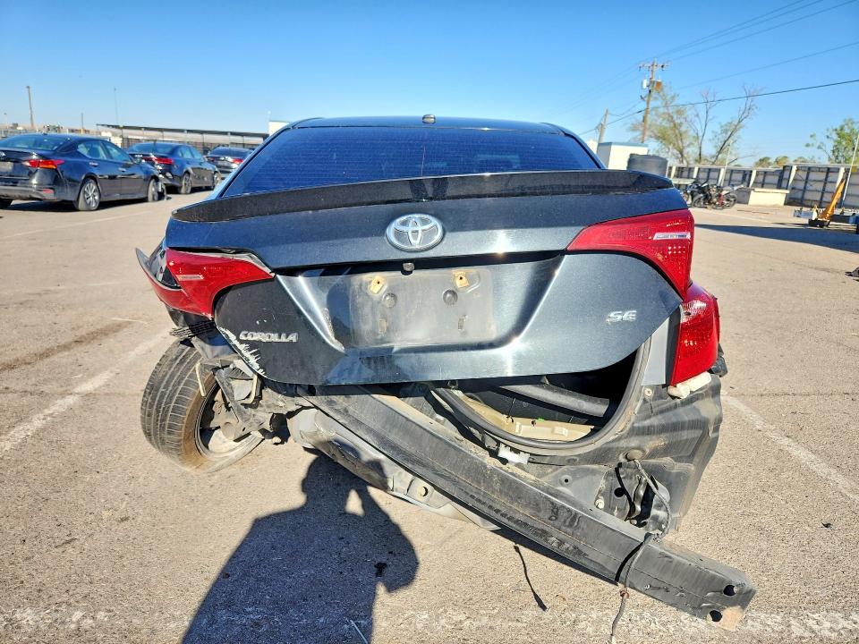 2018 Toyota Corolla VIN 2T1BURHE4JC968191 COPART salvage auction — REAR END, Tx - Salvage Vehicle Title, sold $925 on 2026-07-10 (photo 6)