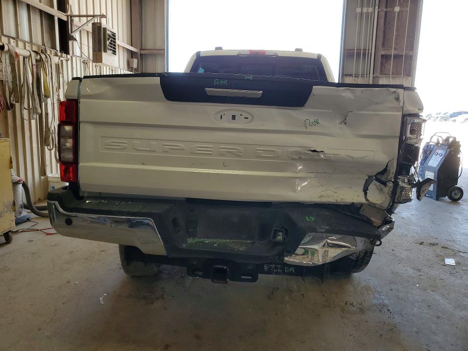 2020 Ford F-250 super duty VIN 1FT7W2BN6LED48670 COPART salvage auction — FRONT END, Tx - Salvage Vehicle Title, sold $10,500 on 2026-07-10 (photo 6)