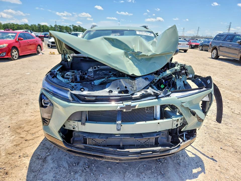 2025 Chevrolet VIN KL77LKEP3SC101104 COPART salvage auction — FRONT END, Tx - Salvage Vehicle Title, sold $175 on 2026-07-21 (photo 5)