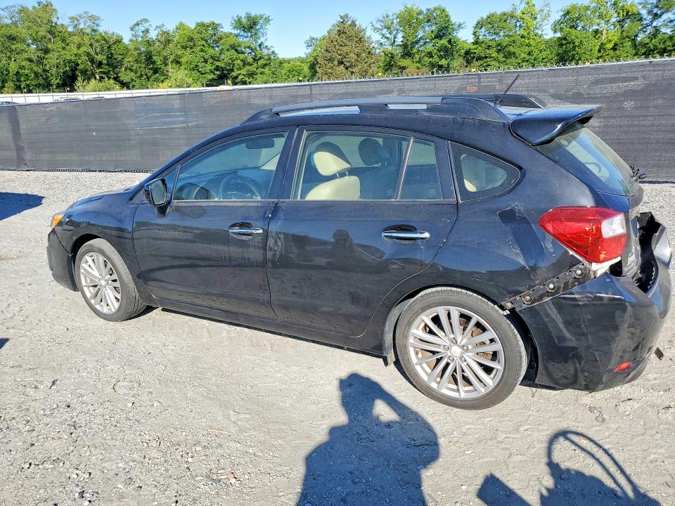 2013 Subaru Impreza VIN JF1GPAG65D2875603 COPART salvage auction — REAR END, Sc - Cert Of Title-Salvage, sold $1,900 on 2026-07-08 (photo 2)
