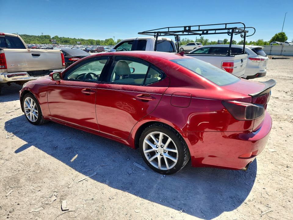 2011 Lexus Is VIN JTHCF5C22B5049677 COPART salvage auction — HAIL, Il - Salvage Certificate, sold $1,250 on 2026-07-27 (photo 2)