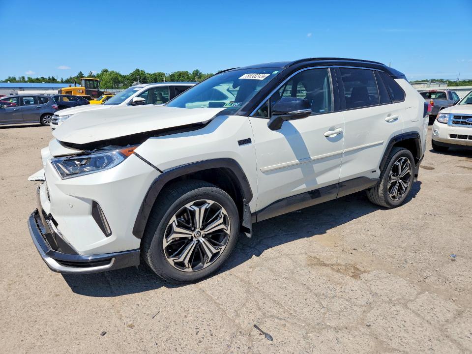 2021 Toyota Rav 4 VIN JTMFB3FV4MD064730 COPART salvage auction — FRONT END, Pa - Certificate Of Salvage, sold $15,600 on 2026-07-31 (photo 1)