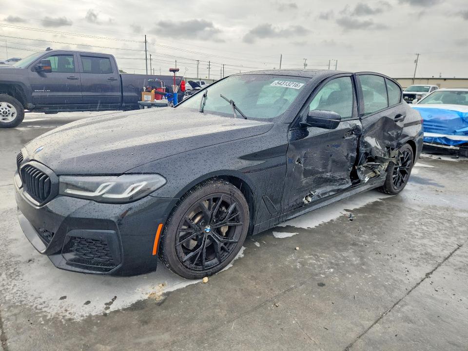 2022 BMW 5er VIN WBA53BH07NWX78004 COPART salvage auction — SIDE, Tx - Salvage Vehicle Title, sold $14,800 on 2026-07-17 (photo 1)