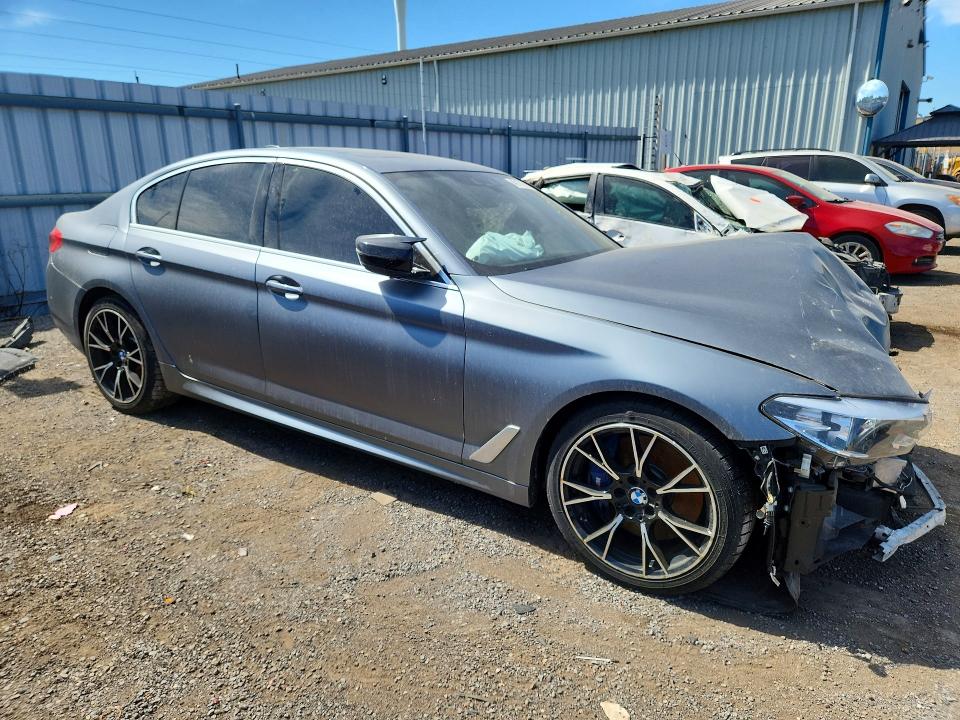 2019 BMW 5er VIN WBAJE7C53KWW22644 COPART salvage auction — FRONT END, ON - PERMIT SALVAGE, sold $1,700 on 2026-07-28 (photo 4)