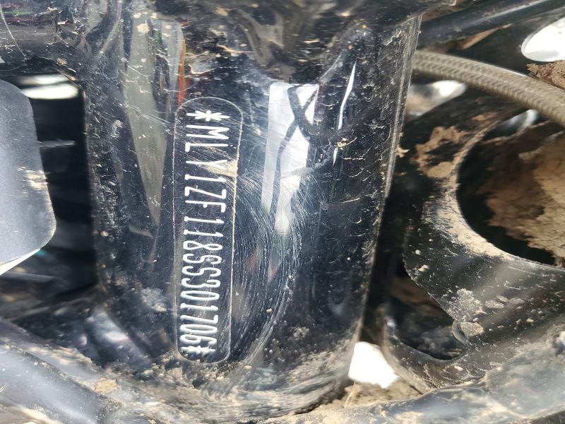 2025 Harley-davidson VIN MLY1ZF118SS301706 COPART salvage auction — MINOR DENT/SCRATCHES, MD - CERT OF SALVAGE > 75% DAMAGE, sold $700 on 2026-07-30 (photo 8)
