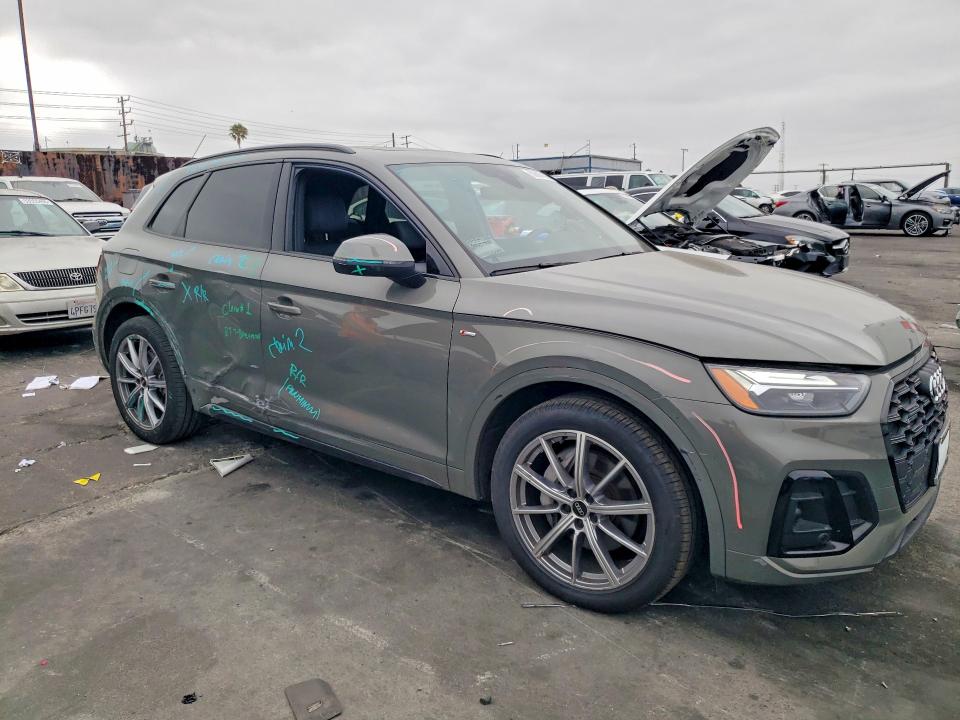 2023 Audi VIN WA1E2AFY9P2022042 COPART salvage auction — SIDE, Ca - Salvage Certificate, sold $19,400 on 2026-07-08 (photo 4)