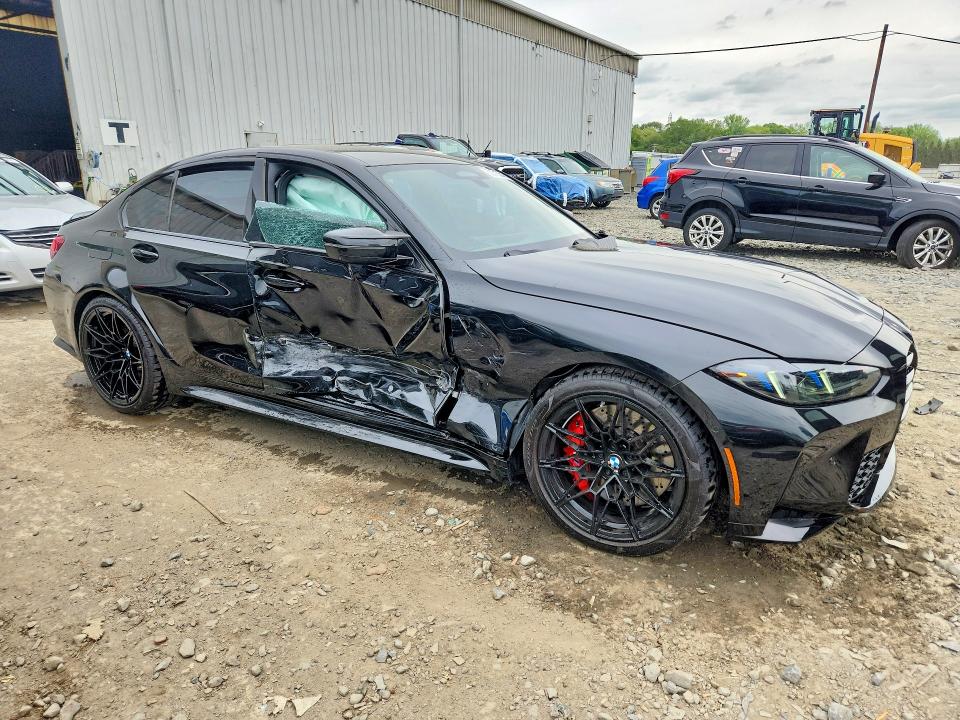 2026 BMW VIN WBS33HJ01TFW06757 COPART salvage auction — SIDE, Nj - Cert Of Title-Salvage, sold $37,500 on 2026-07-29 (photo 4)
