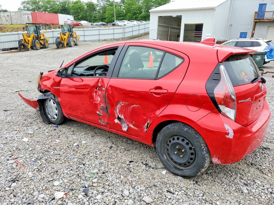 2016 Toyota VIN JTDKDTB36G1119990 COPART salvage auction — FRONT END, Oh - Cert Of Title-Salvage, sold $725 on 2026-07-17 (photo 2)