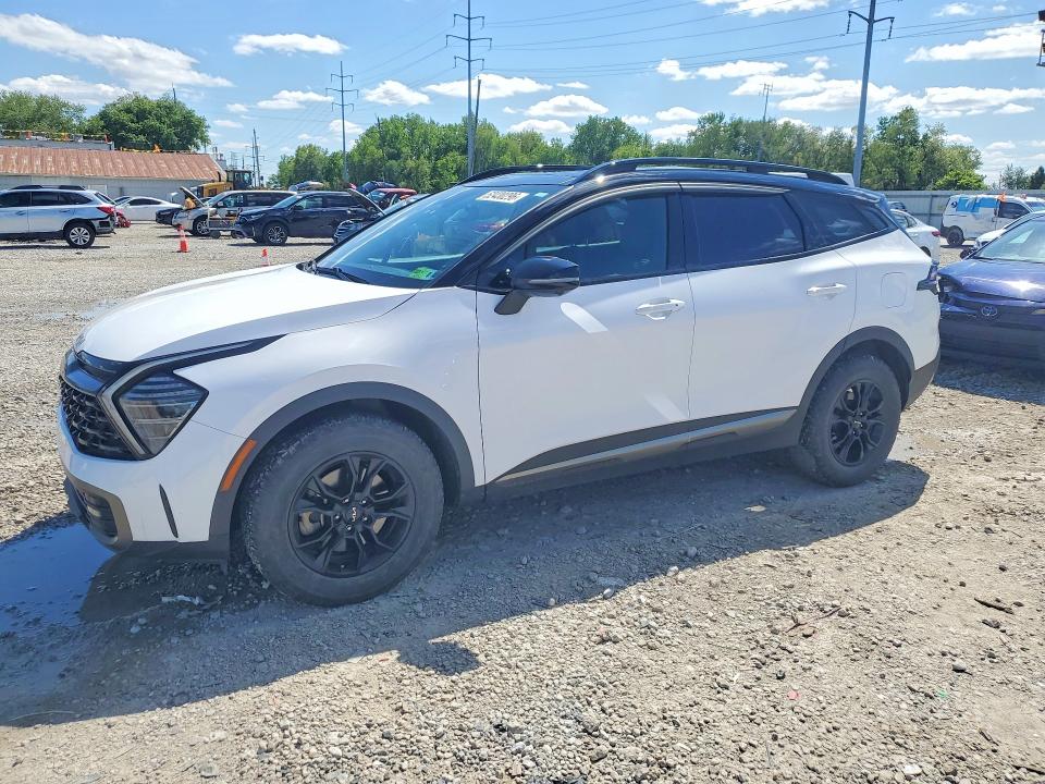 2023 Kia VIN 5XYK7CAFXPG049137 COPART salvage auction — HAIL, Oh - Cert Of Title-Salvage, sold $12,800 on 2026-07-24 (photo 1)