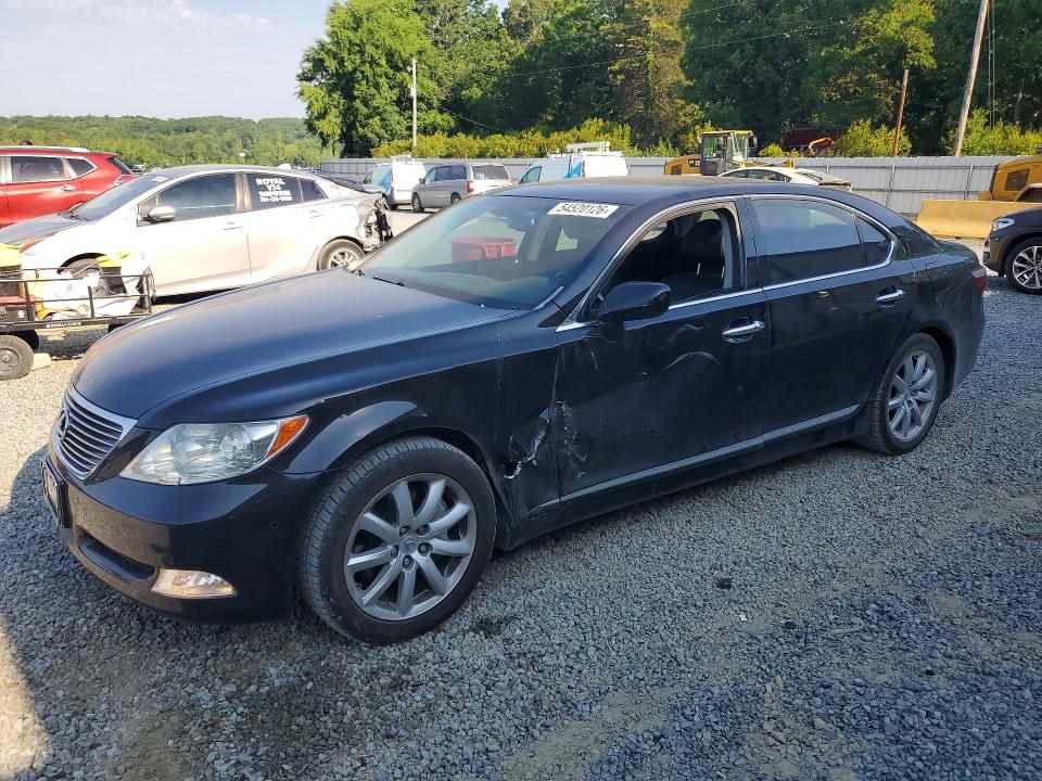 2008 Lexus Ls VIN JTHGL46F585029287 COPART salvage auction — SIDE, Nc - Salvage Certificate Of Title, sold $5,400 on 2026-07-02 (photo 1)