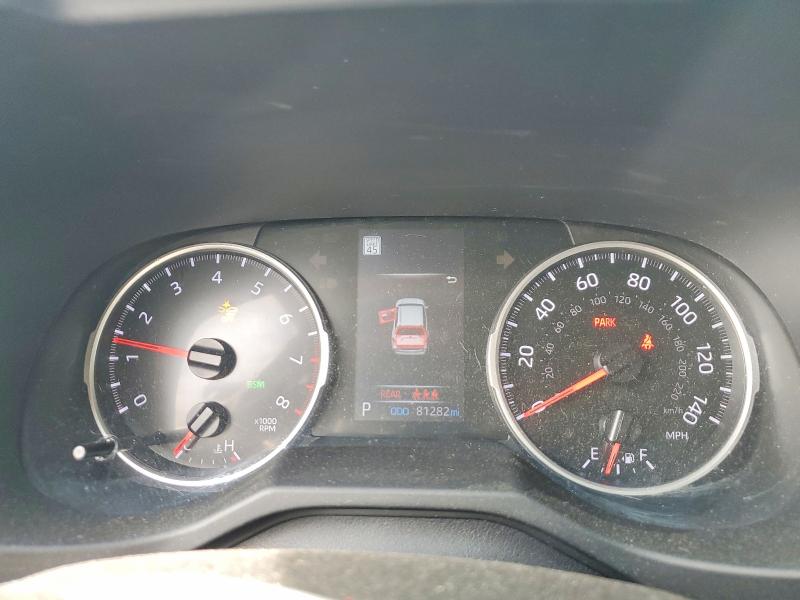 2021 Toyota Rav 4 VIN 2T3W1RFV7MW163745 COPART salvage auction — FRONT END, Il - Salvage Certificate, sold $9,300 on 2026-07-29 (photo 9)