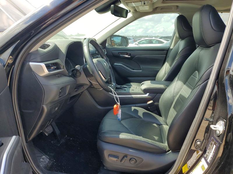 2021 Toyota VIN 5TDGZRAHXMS520089 COPART salvage auction — REAR END, Tx - Salvage Vehicle Title, sold $16,500 on 2026-07-24 (photo 8)