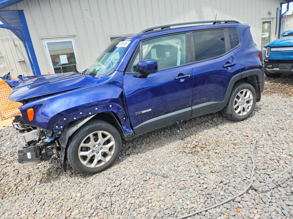 2018 Jeep Renegade VIN ZACCJBBB0JPG93359 COPART salvage auction — FRONT END, Il - Salvage Certificate, sold $600 on 2026-07-20 (photo 1)