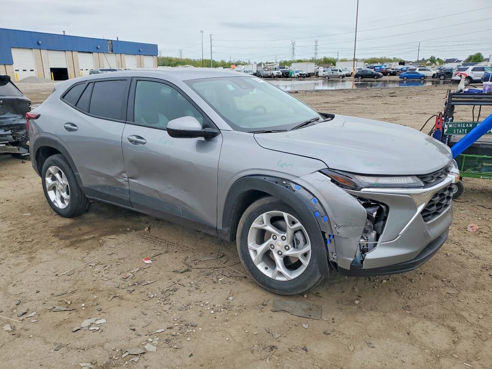 2024 Chevrolet Trax VIN KL77LFE24RC180871 COPART salvage auction — FRONT END, Mi - Cert Of Title-Salvage Vehicle, sold $4,900 on 2026-07-10 (photo 4)