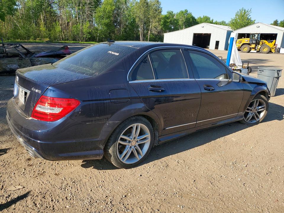 2014 Mercedes-benz C-klasse VIN WDDGF8AB3EA965860 COPART salvage auction — FRONT END, On - Permit Salvage, sold $1,800 on 2026-07-14 (photo 3)