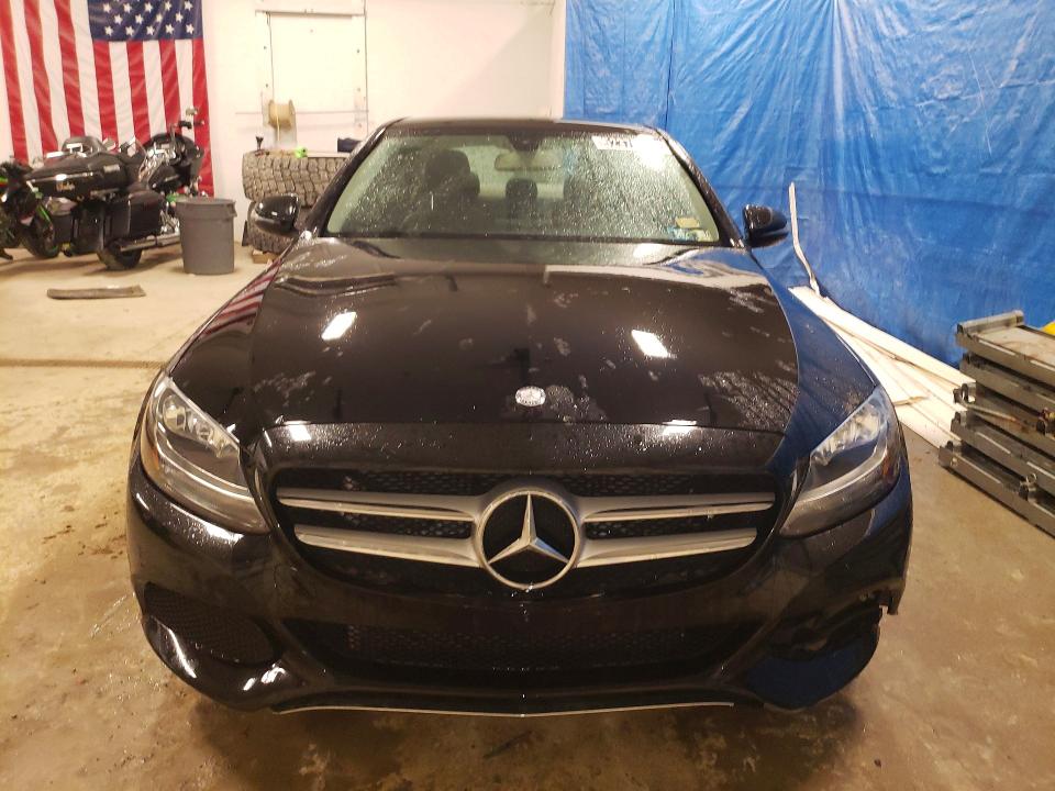 2017 Mercedes-benz C class VIN WDDWF4KB6HR215698 COPART salvage auction — MECHANICAL, Oh - Cert Of Title-Repossession, sold $2,300 on 2026-07-28 (photo 5)