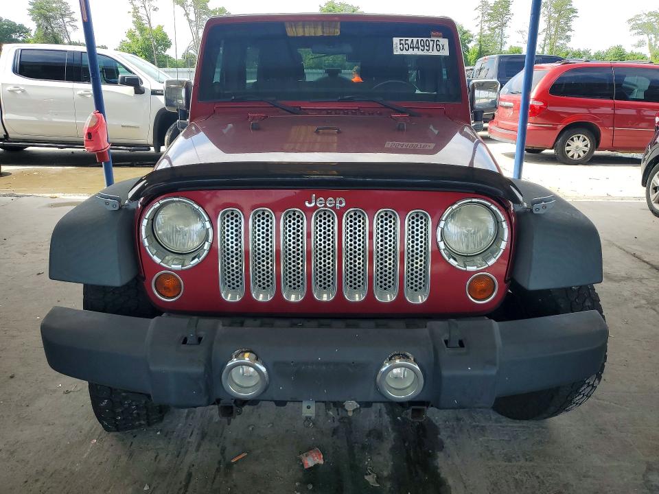 2012 Jeep Wrangler / VIN 1C4BJWDG9CL184177 COPART salvage auction — MECHANICAL, Mt - Certificate Of Title, sold $3,300 on 2026-07-09 (photo 5)