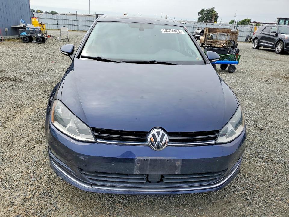 2015 Volkswagen Golf VIN 3VW2A7AU4FM082530 COPART salvage auction — MINOR DENT/SCRATCHES, Ca - Salvage Certificate, sold $2,650 on 2026-07-02 (photo 5)