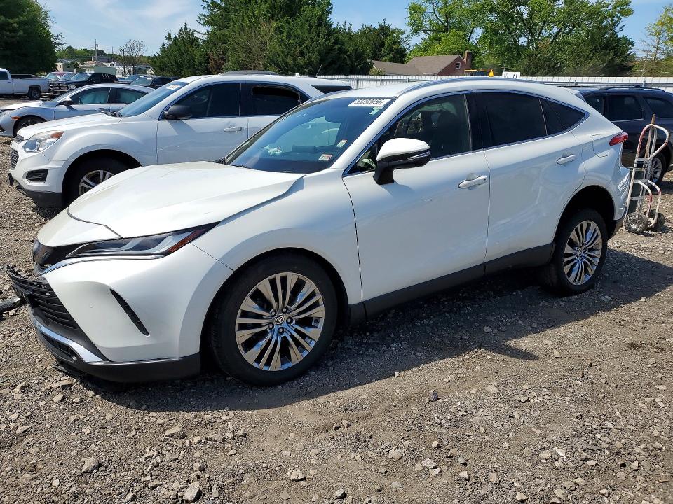2022 Toyota Venza VIN JTEAAAAH7NJ093656 COPART salvage auction — FRONT END, Md - Cert Of Salvage > 75% Damage, sold $1,500 on 2026-07-27 (photo 1)