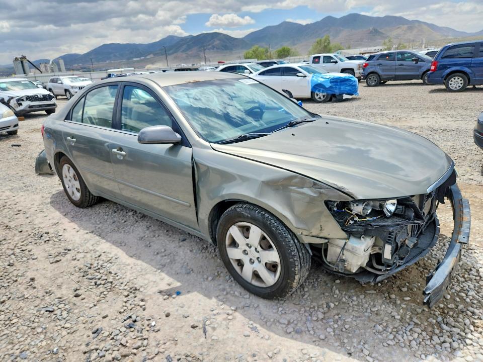 2009 Hyundai Sonata VIN 5NPET46C69H504350 COPART salvage auction — FRONT END, Ut - Salvage Certificate, sold $350 on 2026-07-14 (photo 4)