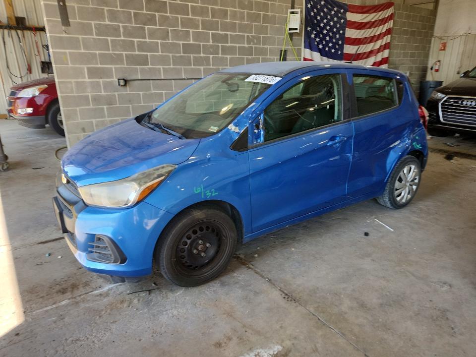 2016 Chevrolet VIN KL8CB6SA7GC539197 COPART salvage auction — SIDE, Id - Salvage Certificate Of Title, sold $300 on 2026-07-14 (photo 1)