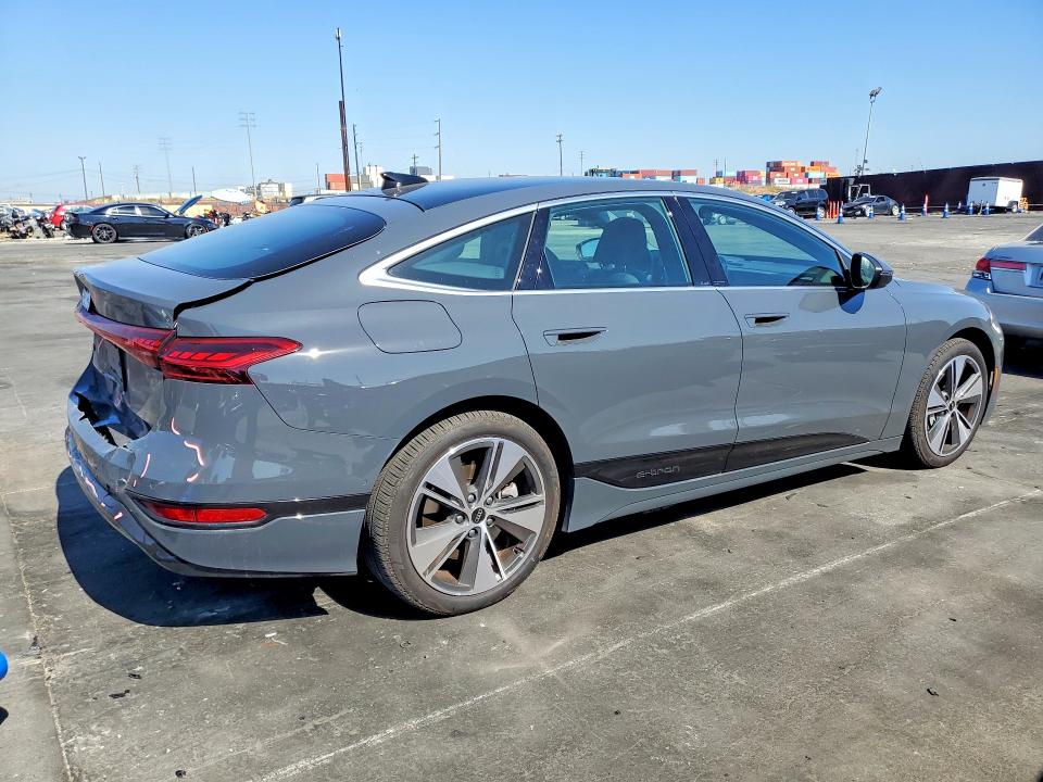 2025 Audi A6 VIN WAU2CAGH1SA014047 COPART salvage auction — REAR END, Ca - Salvage Certificate, sold $24,600 on 2026-07-29 (photo 3)
