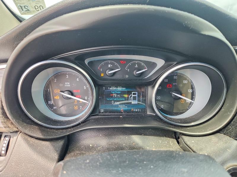2017 Buick Envision VIN LRBFXBSA0HD109763 COPART salvage auction — FRONT END, La - Cert Of Title-Salvage, sold $1,200 on 2026-07-15 (photo 9)
