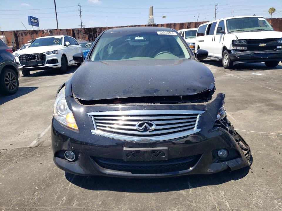 2015 Infiniti Q40 VIN JN1CV6AP3FM502342 COPART salvage auction — FRONT END, Ca - Salvage Certificate, sold $1,950 on 2026-07-08 (photo 5)