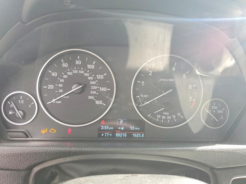2013 BMW VIN WBA3C1G59DNR46244 COPART salvage auction — UNDERCARRIAGE, Ca - Salvage Certificate, sold $1,150 on 2026-07-13 (photo 9)