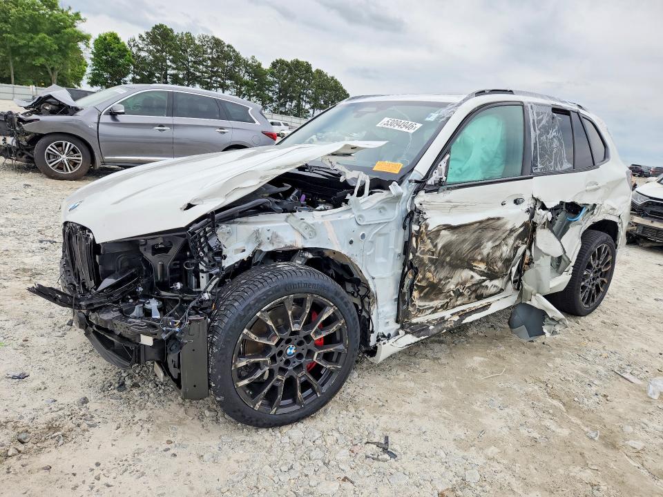 2026 BMW X5 VIN 5UX13EU09T9177101 COPART salvage auction — FRONT END, Ga - Cert Of Title-Salvage, sold $15,200 on 2026-07-08 (photo 1)