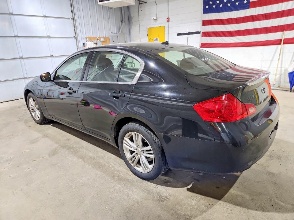 2012 Infiniti G VIN JN1DV6AR9CM862085 COPART salvage auction — SIDE, Nh - Cert Of Title-Salvage, sold $90 on 2026-07-28 (photo 2)