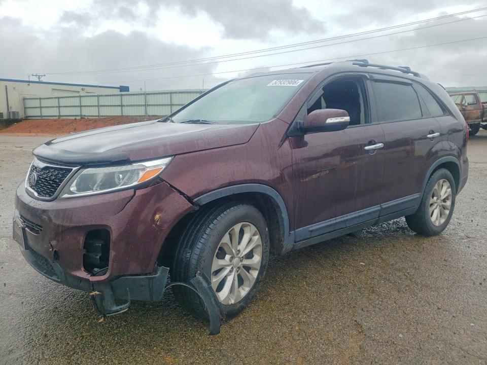2014 Kia Sorento VIN 5XYKU4A7XEG432158 COPART salvage auction — FRONT END, Va - Cert Of Title - Salvage, sold $1,550 on 2026-07-06 (photo 1)