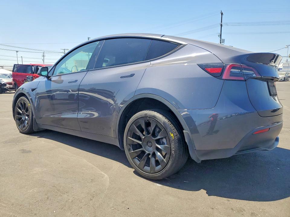 2022 Tesla Model y VIN 7SAYGAEEXNF400989 COPART salvage auction — FRONT END, Ca - Salvage Certificate, sold $9,600 on 2026-07-13 (photo 2)