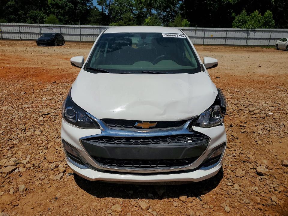 2021 Chevrolet VIN KL8CD6SA3MC743677 COPART salvage auction — FRONT END, Nc - Salvage Certificate Of Title, sold $1,400 on 2026-07-20 (photo 5)