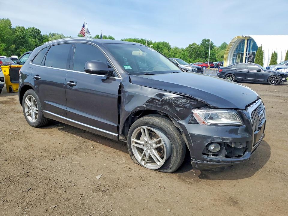 2017 Audi Q5 VIN WA1L2AFP8HA012172 COPART salvage auction — FRONT END, Ct - Cert Of Title-Salvage, sold $1,600 on 2026-07-08 (photo 4)