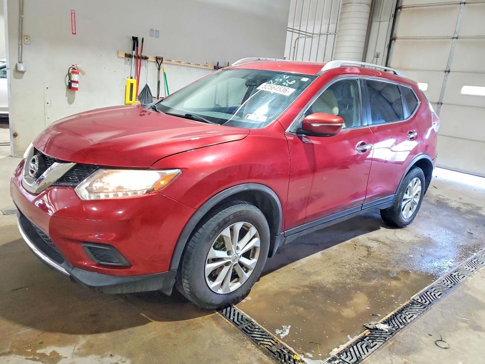 2015 Nissan VIN KNMAT2MV1FP513092 COPART salvage auction — REAR END, Pa - Certificate Of Salvage, sold $2,050 on 2026-07-09 (photo 1)