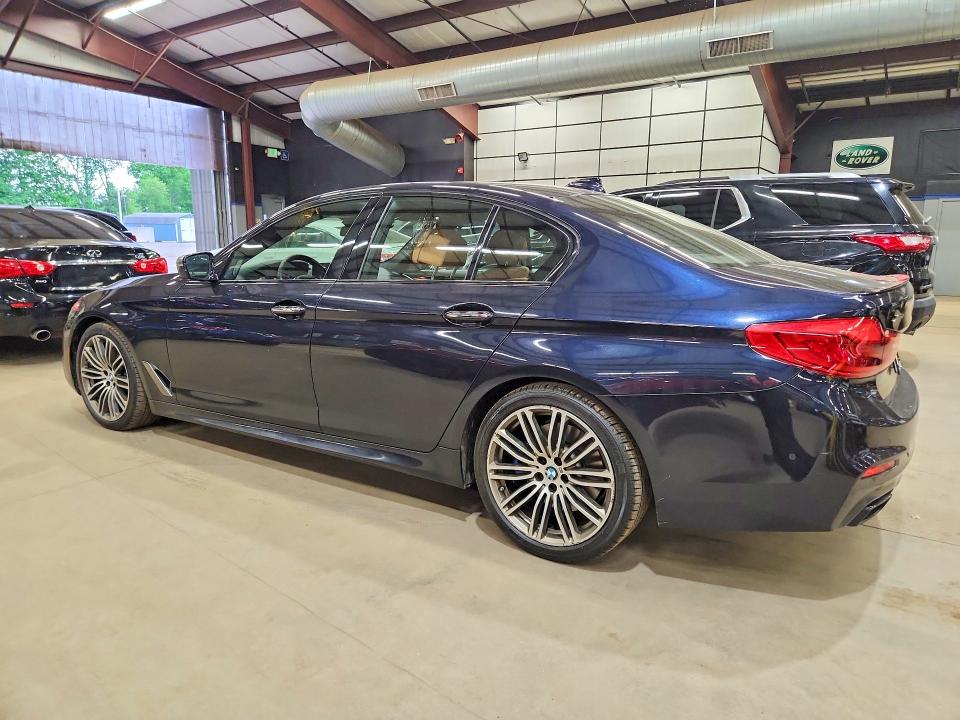 2018 BMW M550i xdrive VIN WBAJB9C52JB035796 COPART salvage auction — MINOR DENT/SCRATCHES, Ma - Certificate Of Title, sold $12,400 on 2026-07-27 (photo 2)