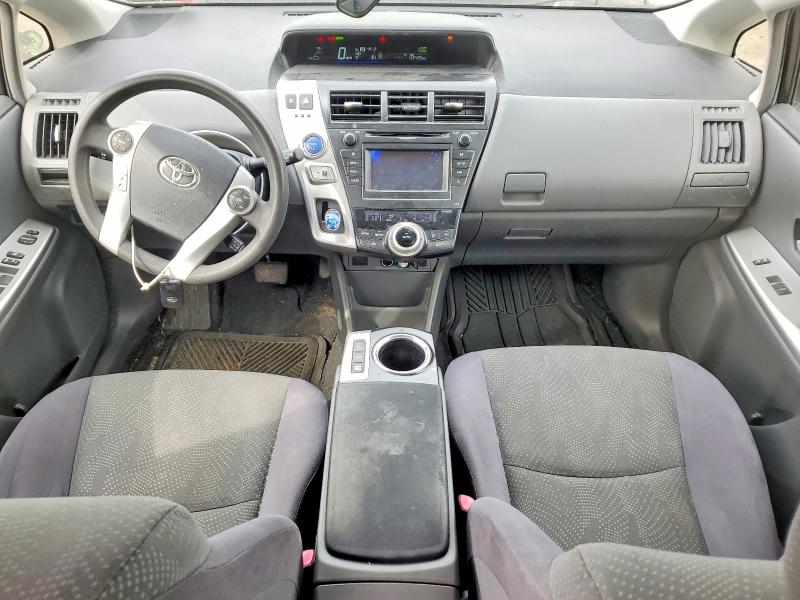 2013 Toyota Prius v VIN JTDZN3EU6D3204697 COPART salvage auction — REAR END, Pa - Certificate Of Salvage, sold $2,350 on 2026-07-29 (photo 8)