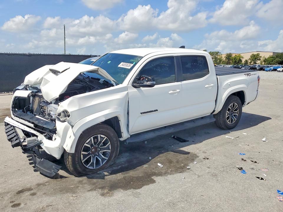2023 Toyota Tacoma VIN 3TMAZ5CNXPM207940 COPART salvage auction — FRONT END, FL - CERTIFICATE OF TITLE (P), sold $16,000 on 2026-07-31 (photo 1)