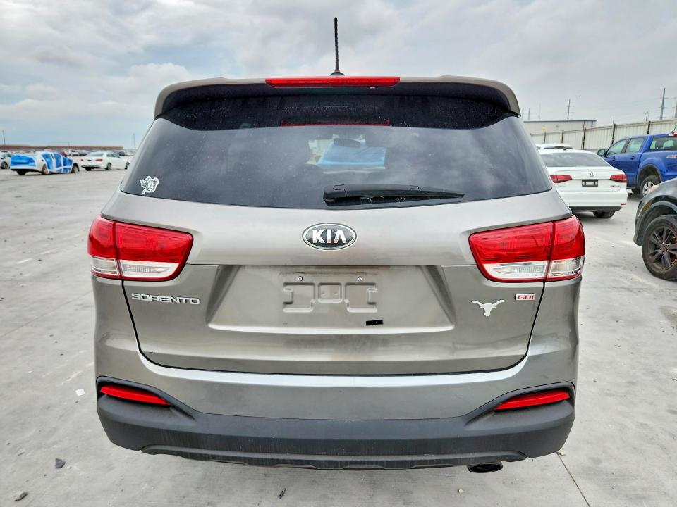 2016 Kia VIN 5XYPG4A31GG163139 COPART salvage auction — HAIL, Tx - Certificate Of Title, sold $275 on 2026-07-24 (photo 6)