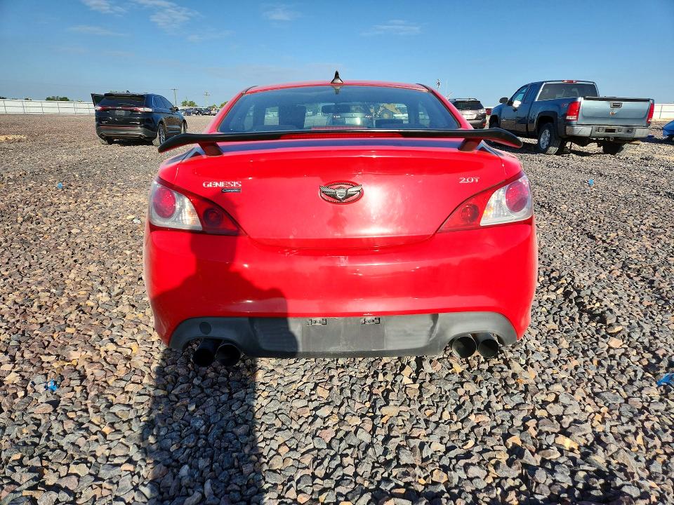 2011 Hyundai Genesis VIN KMHHT6KD9BU059911 COPART salvage auction — FRONT END, Mo - Salvage Certificate Of Title, sold $250 on 2026-07-06 (photo 6)