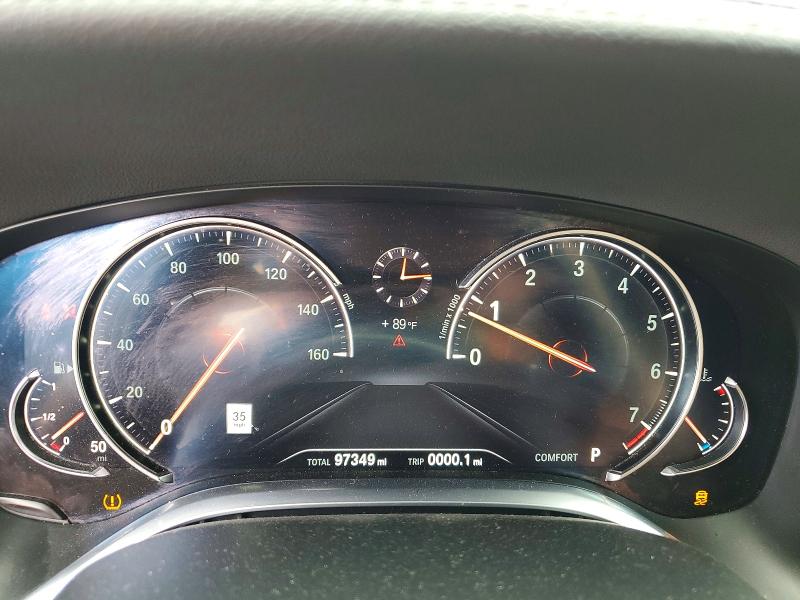 2019 BMW 7er VIN WBA7E2C5XKB217854 COPART salvage auction — FRONT END, Tx - Salvage Vehicle Title, sold $125 on 2026-08-03 (photo 9)