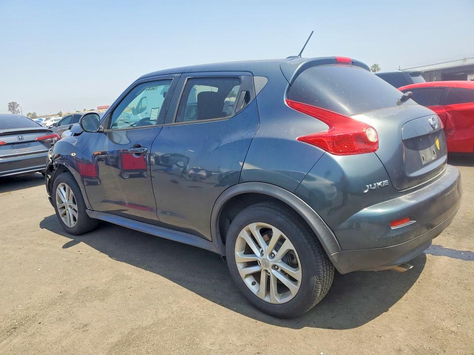 2013 Nissan Juke VIN JN8AF5MR9DT224692 COPART salvage auction — FRONT END, Ca - Salvage Certificate, sold $975 on 2026-07-13 (photo 2)