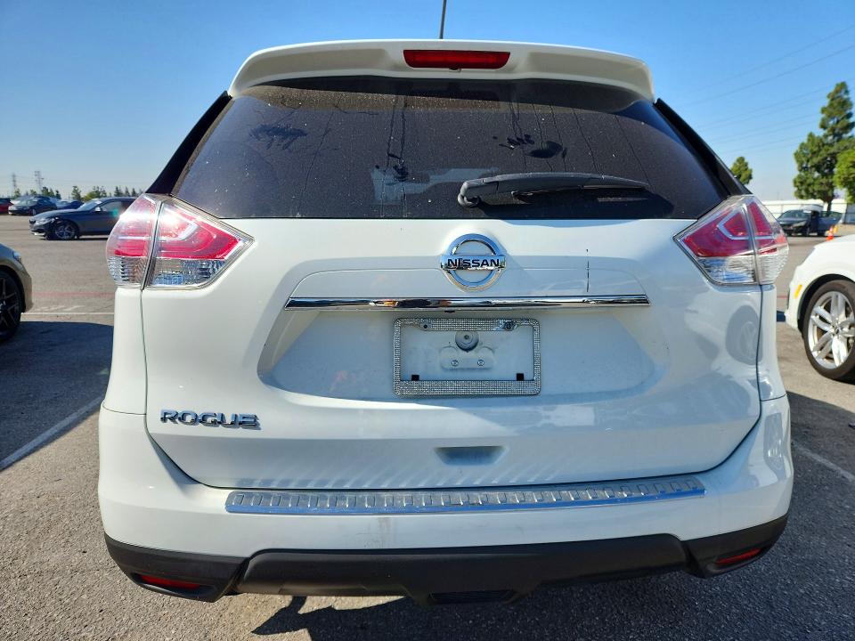 2016 Nissan VIN KNMAT2MT2GP594636 COPART salvage auction — SIDE, Ca - Salvage Certificate, sold $1,800 on 2026-07-07 (photo 6)