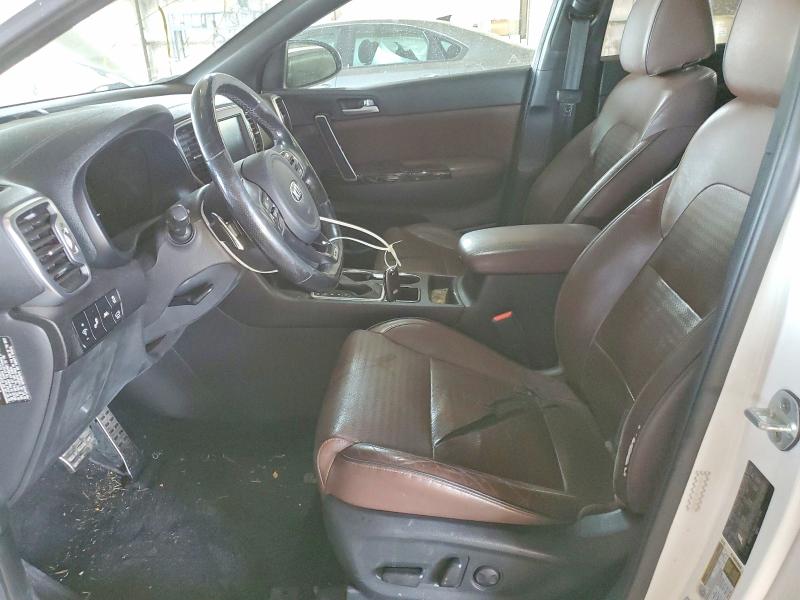 2017 Kia Sportage VIN KNDPRCA66H7067990 COPART salvage auction — MECHANICAL, Az - Certificate Of Title, sold $1,700 on 2026-07-08 (photo 7)