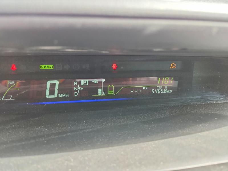 2012 Toyota Prius VIN JTDZN3EU9C3164663 COPART salvage auction — MINOR DENT/SCRATCHES, Ut - Salvage Certificate, sold $1,600 on 2026-07-10 (photo 9)