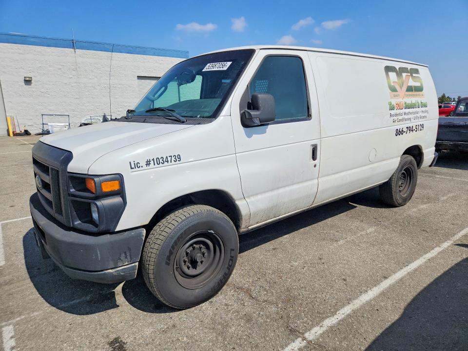 2010 Ford E 250 VIN 1FTNE2EL1ADA69182 — COPART salvage auction photo