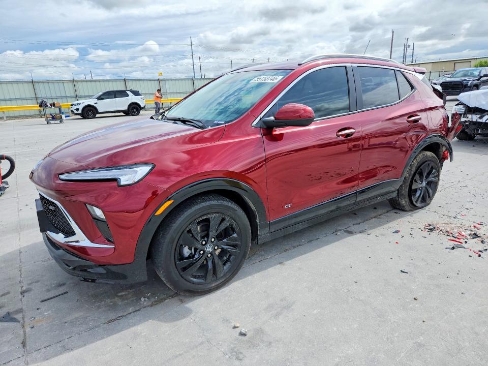 2025 Buick Encore VIN KL4AMDSL7SB081507 COPART salvage auction — REAR END, Tx - Salvage Vehicle Title, sold $4,950 on 2026-07-07 (photo 1)