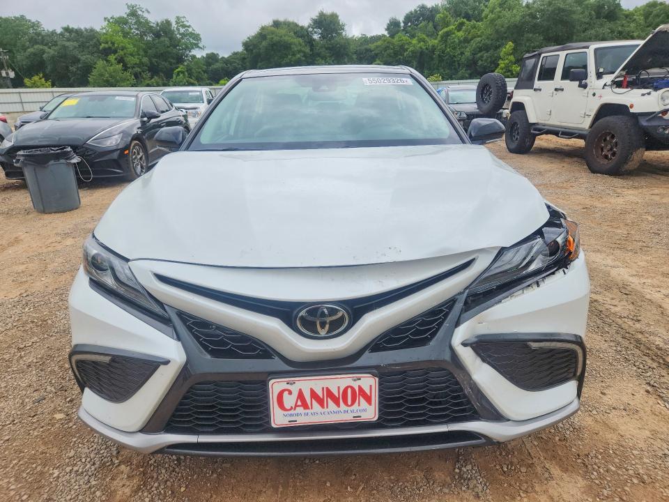 2022 Toyota Camry VIN 4T1K61AK0NU024551 COPART salvage auction — FRONT END, Al - Cert Of Title-Salvage Title, sold $7,400 on 2026-07-28 (photo 5)